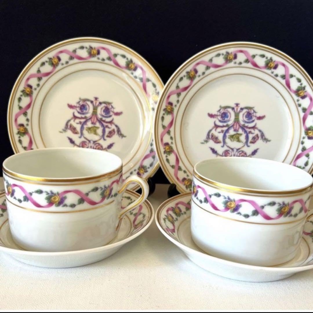 リチャードジノリ インペロジュリエッタ カップ2客プレート2枚